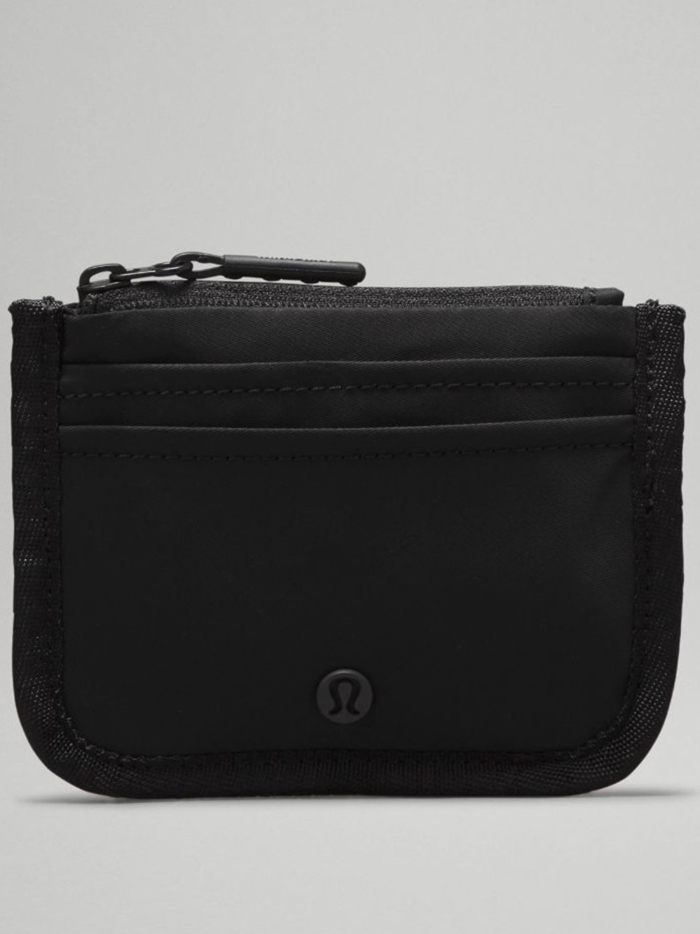 ▪️LULULEMON “True Identity Card Case” Holder-Black Zippered & Slotted Wallet NWT